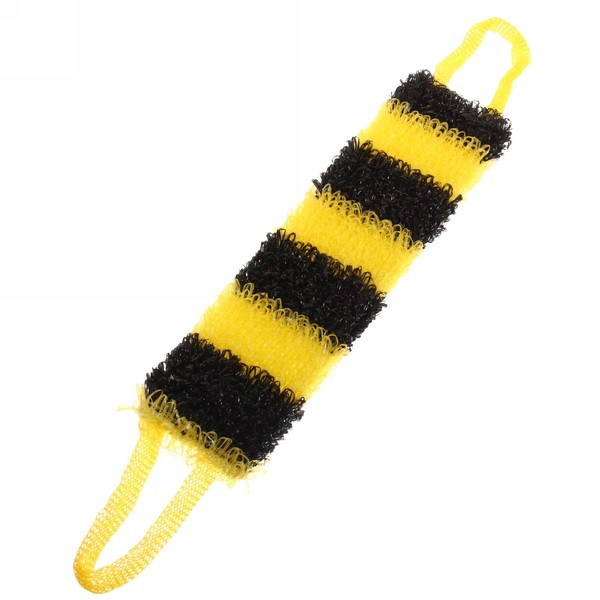 Мочалка для тела полосатая "Оса"