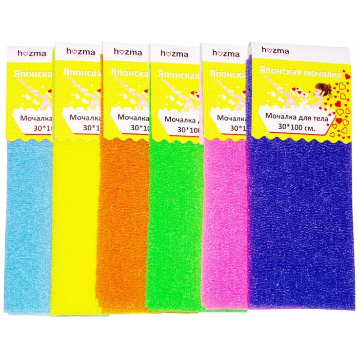 Мочалка японская (hozma) 30*100см JM-101