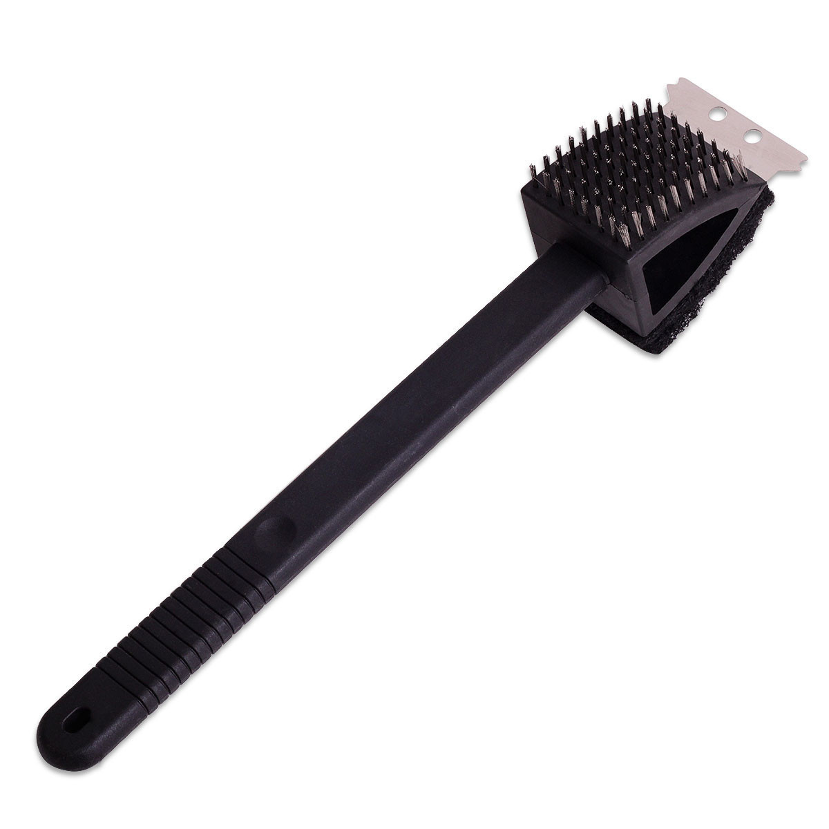 Щетка для чистки решеток, барбекю и грилей 3 в 1 СКАУТ 0733