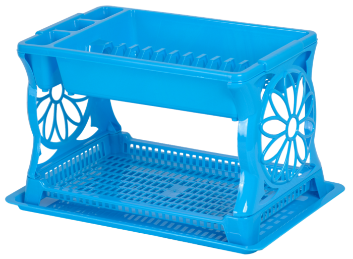 Сушилка для посуды двухъярусная