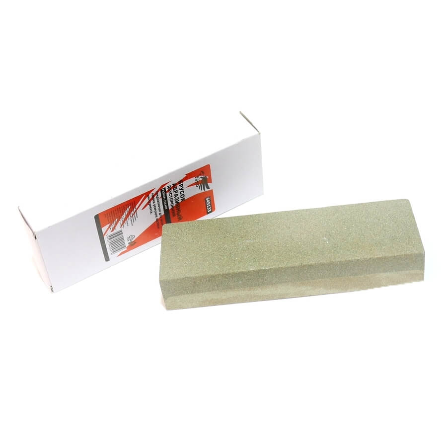 Брусок абразивный двусторонний 150мм. POKOT