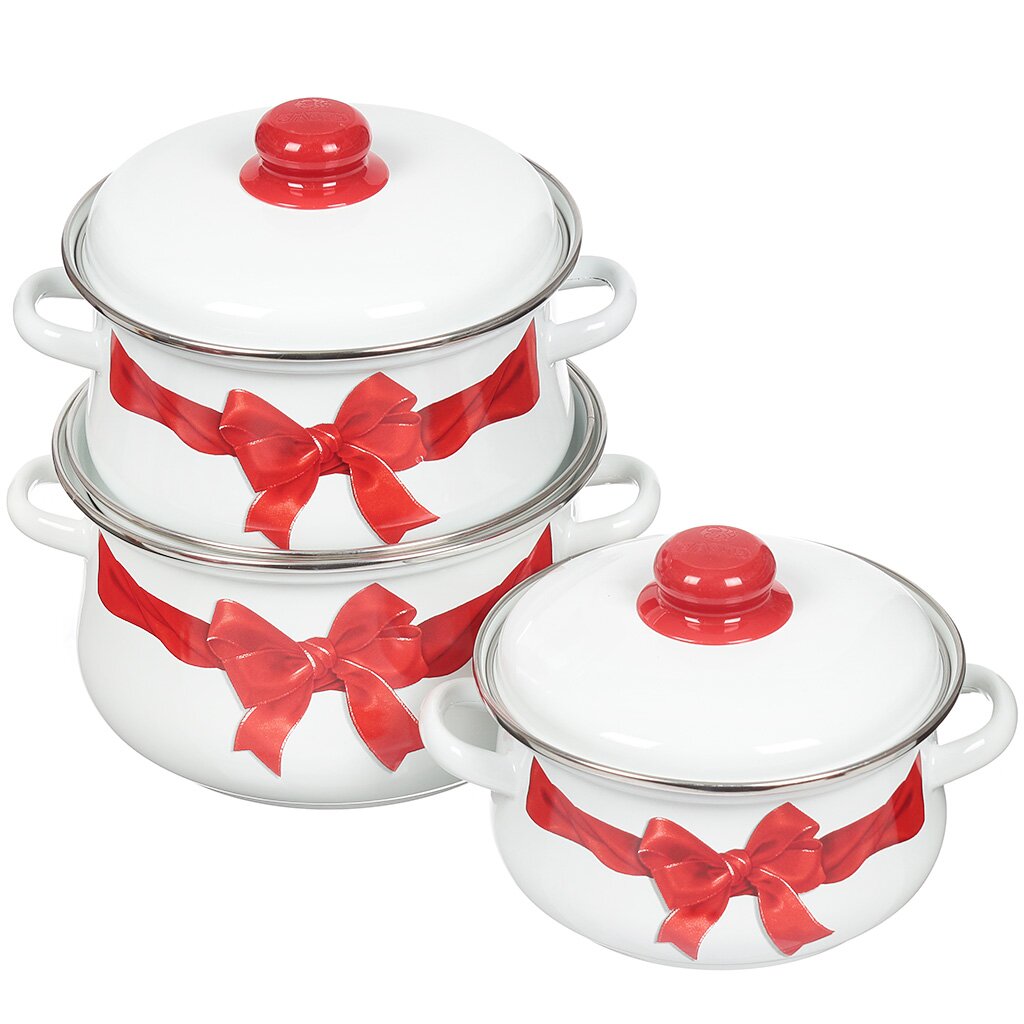 Набор эмал 3пр Бант тор 7-316/4М