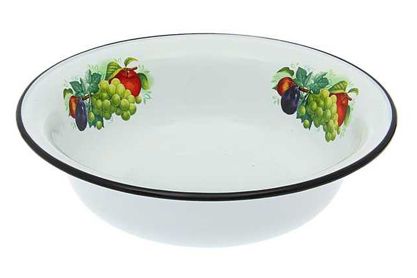 Миска эмал 2,0л с рис  С0310 С0310.СГ С0310*59