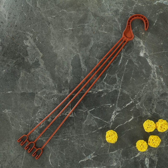 Подвес для кашпо, терракотовый