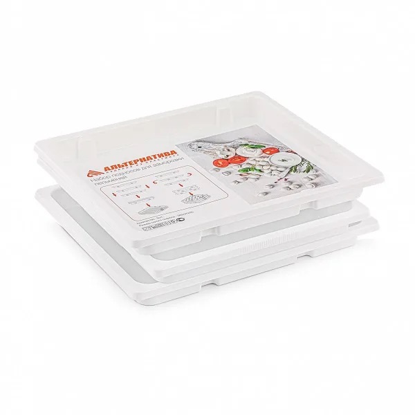 Поднос для заморозки пельменей 360х250х30 мм