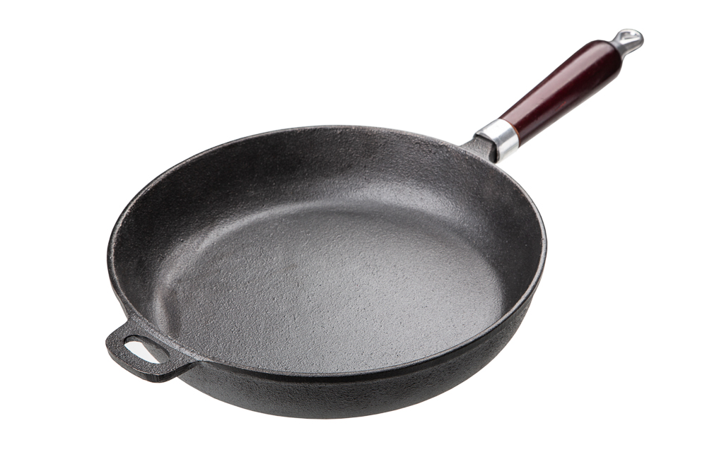 Сковорода чугун глуб 26см TM MYRON COOK