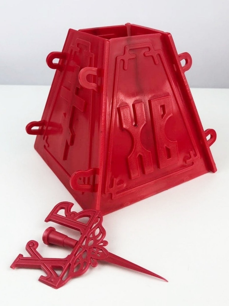 Форма для пасхи №3 + подсвечник