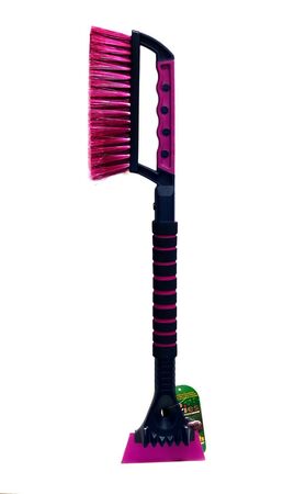 Щетка зимняя City UP CU-61 LUXURY LINE со скребком, поролоновая ручка