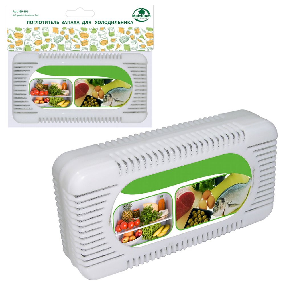 Поглотитель запаха для холодильника 13x7x3см