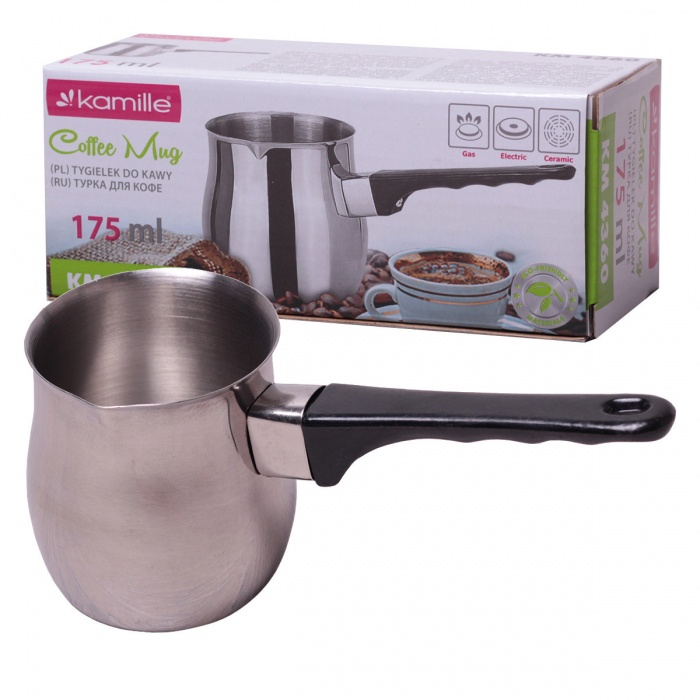 Турка для кофе 175 мл. из нержавеющей стали Kamille КМ-4360