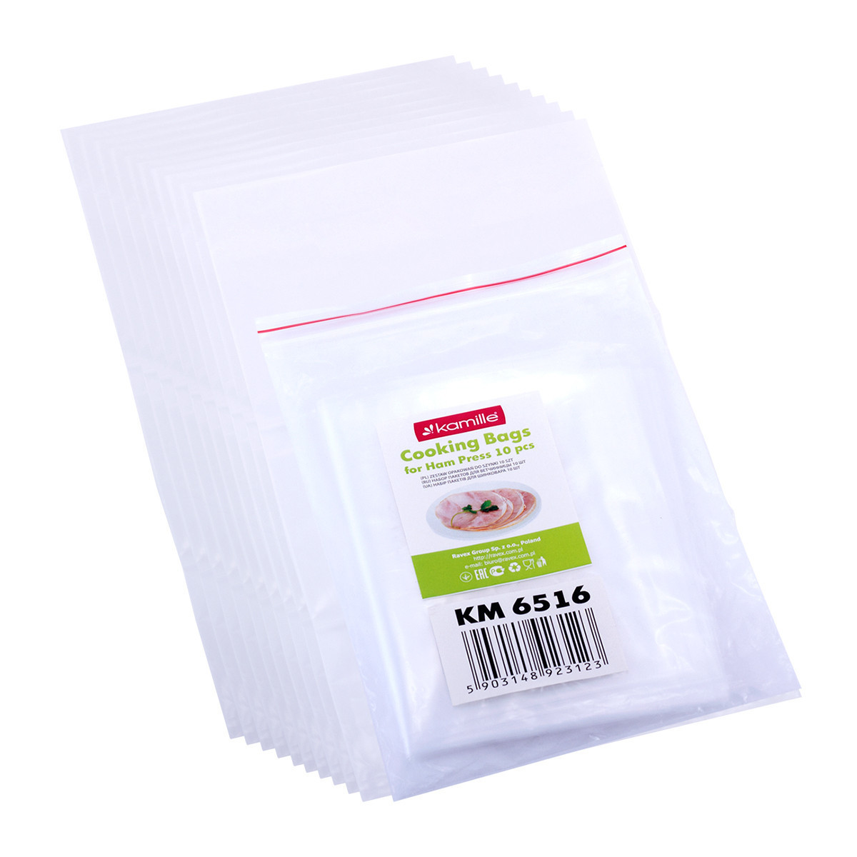 Набор пакетов для ветчинницы 1,5 л. (10 шт) Kamille KM-6516