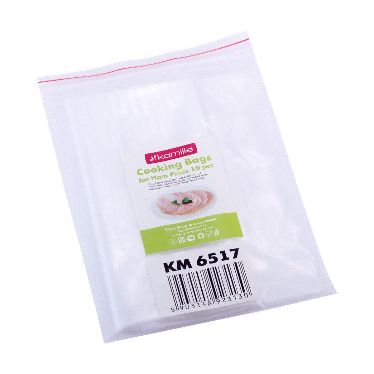 Набор пакетов для ветчинницы 2,5 л. (10 шт) Kamille KM 6517