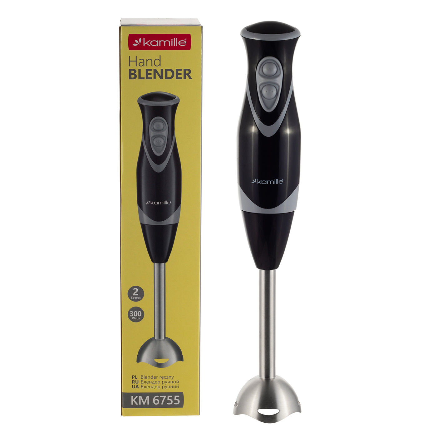 Блендер погружной ручной 37 см. Kamille KM 6755