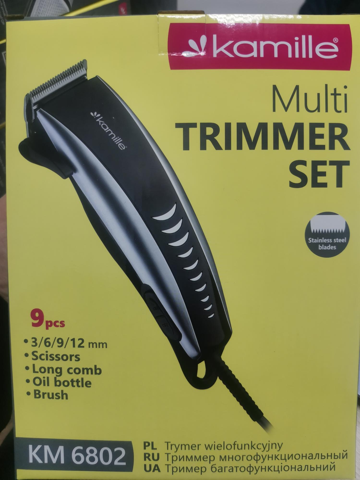 Машинка для стрижки электрическая проводная Kamille KM 6802 Артикул: 6802
