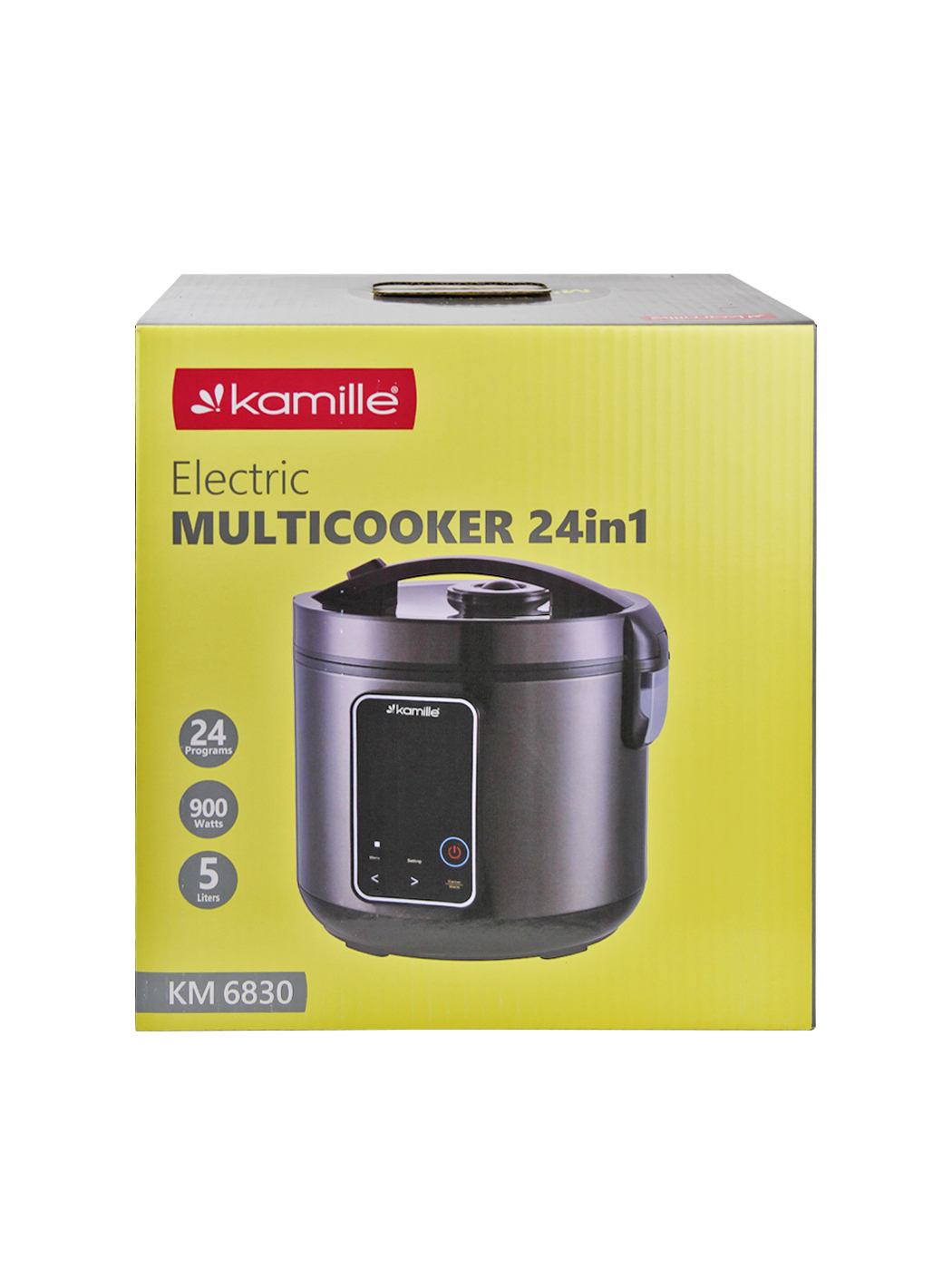 Мультиварка 5 л. 24 программы 900 Вт. Kamille KM 6830