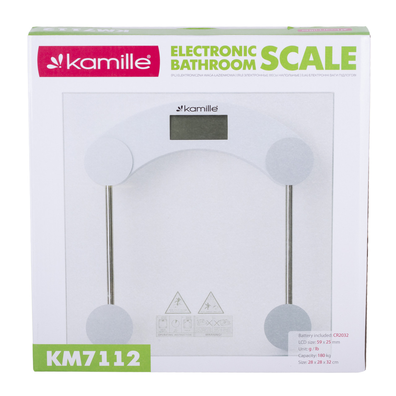 Весы напольные электронные Kamille KM-7112