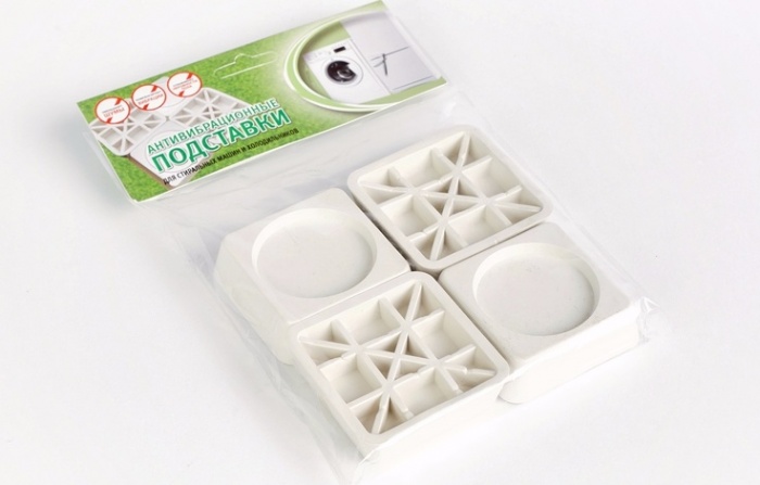 АНТИВИБРАЦИОННЫЕ ПОДСТАВКИ ДЛЯ ХОЛОДИЛЬНИКОВ И СТИРАЛЬНЫХ МАШИН ЛБ-108