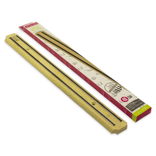 Держатель магнитный для ножей 48х5х1.5 см (светлое дерево; темное дерево) Kamille КМ1055-1056