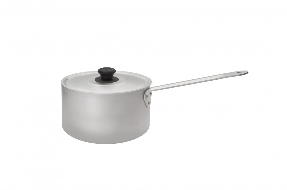 Кастрюля-ковш алюм 1,8л мет/руч ТМ Калитва.14018