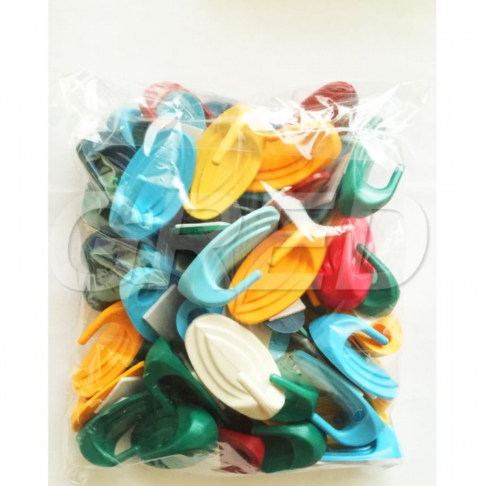 Набор крючков самоклеящихся — «Овал», 50 шт RE-227