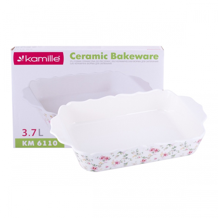 Форма керамическая для запекания 35*23*6,5смKM-6110