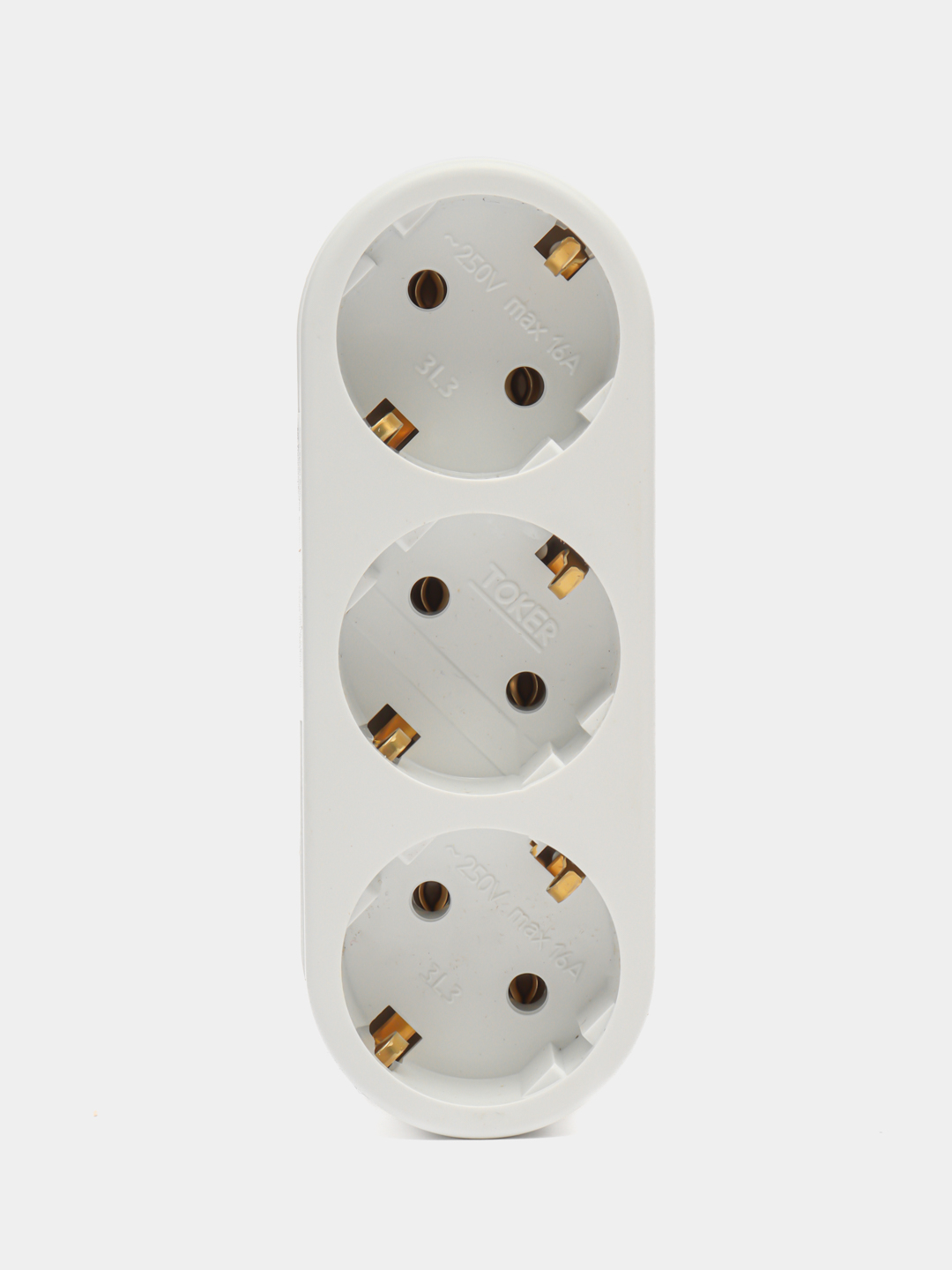 Тройник (разветвитель) электрический "VO-DE".