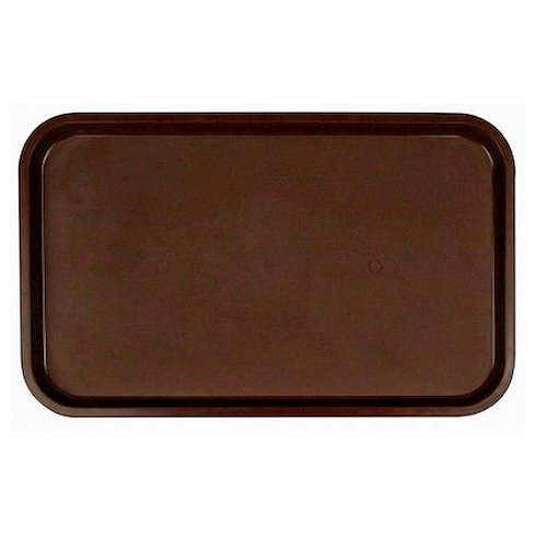 Поднос пластиковый 52х32 см, цвет МИКС