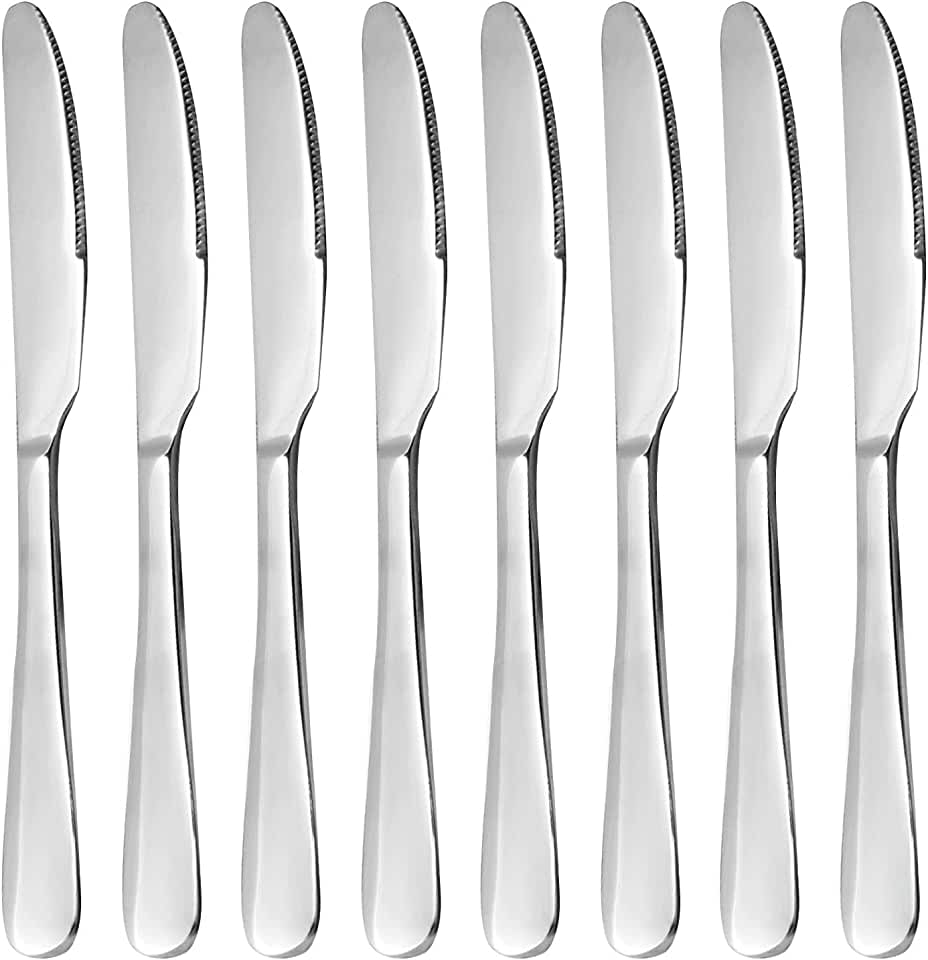 Нож столовый без рисунка 6шт