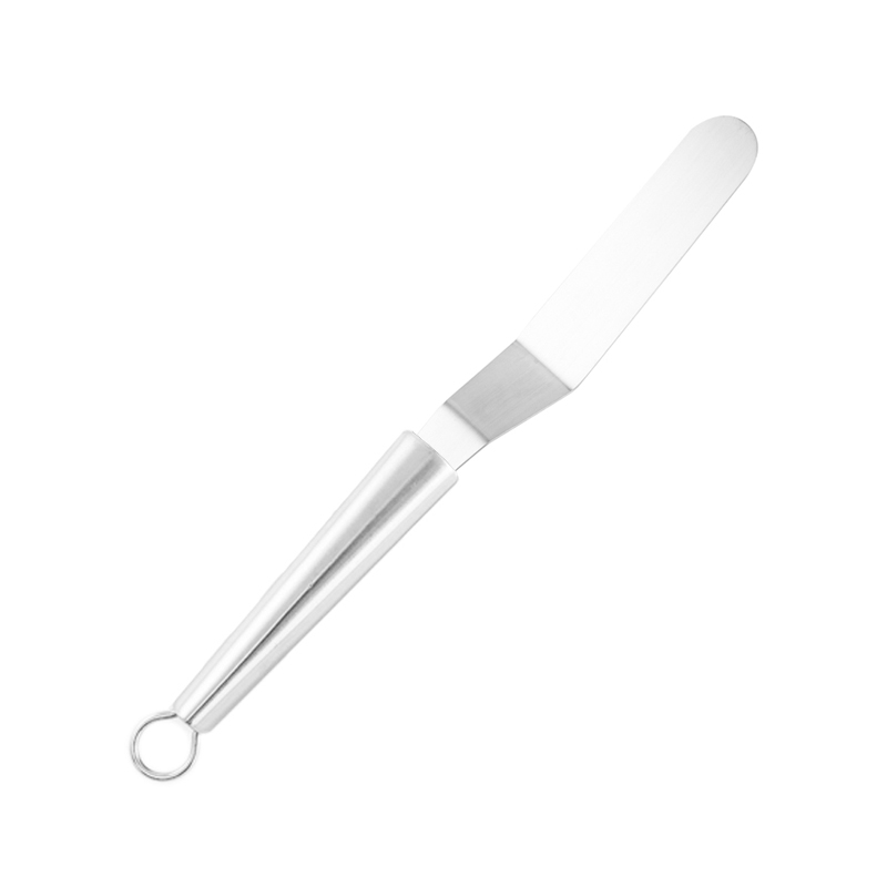 Лопатка кондитерская (палетта) изогнутая, 15 см (мет. руч.)
