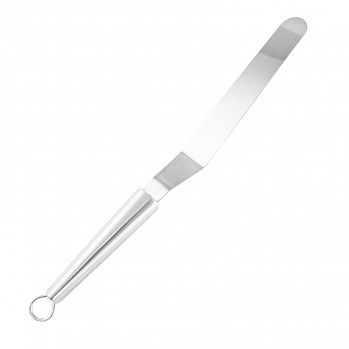 Лопатка кондитерская (палетта) изогнутая, 20 см (мет. руч.)