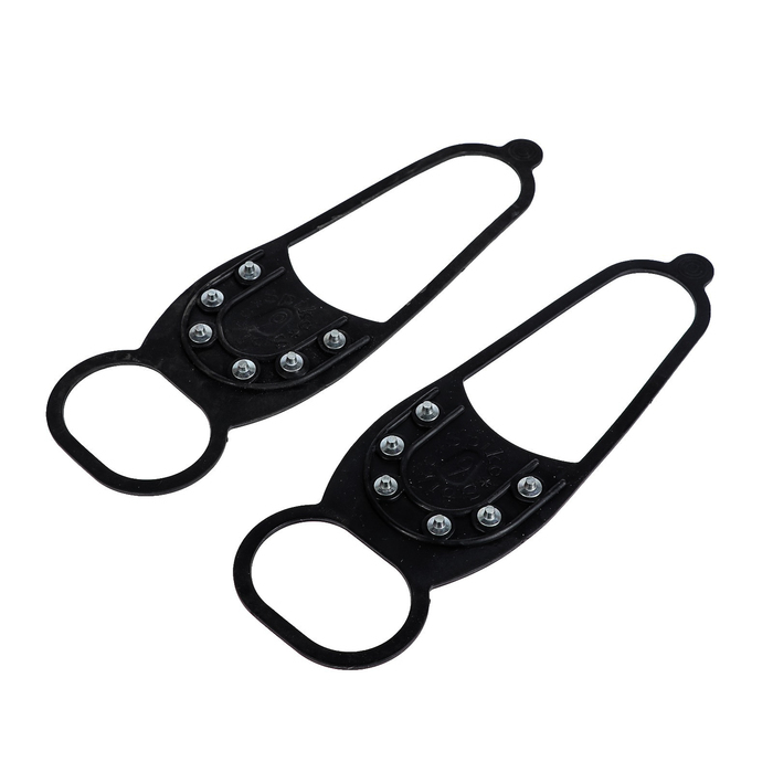 Ледоходы для обуви универсальные. (антигололеды) 6шипов