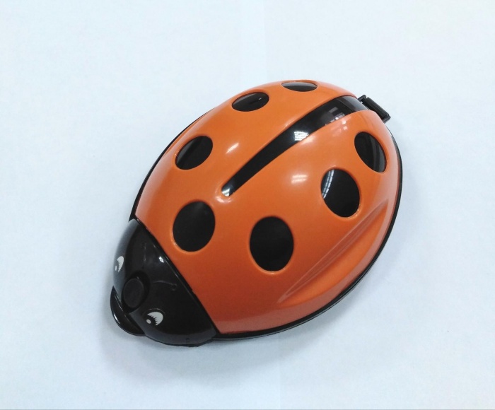 Щётка роликовая для коврового покрытия."Божья коровка", 2 ролика, цвет МИКС