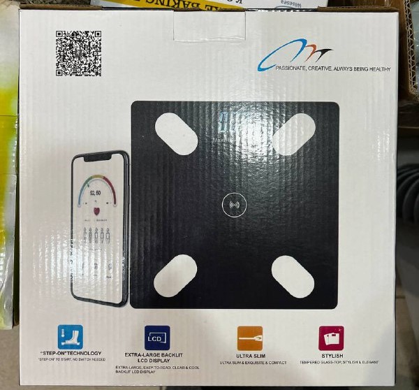 Умные весы электронные напольные