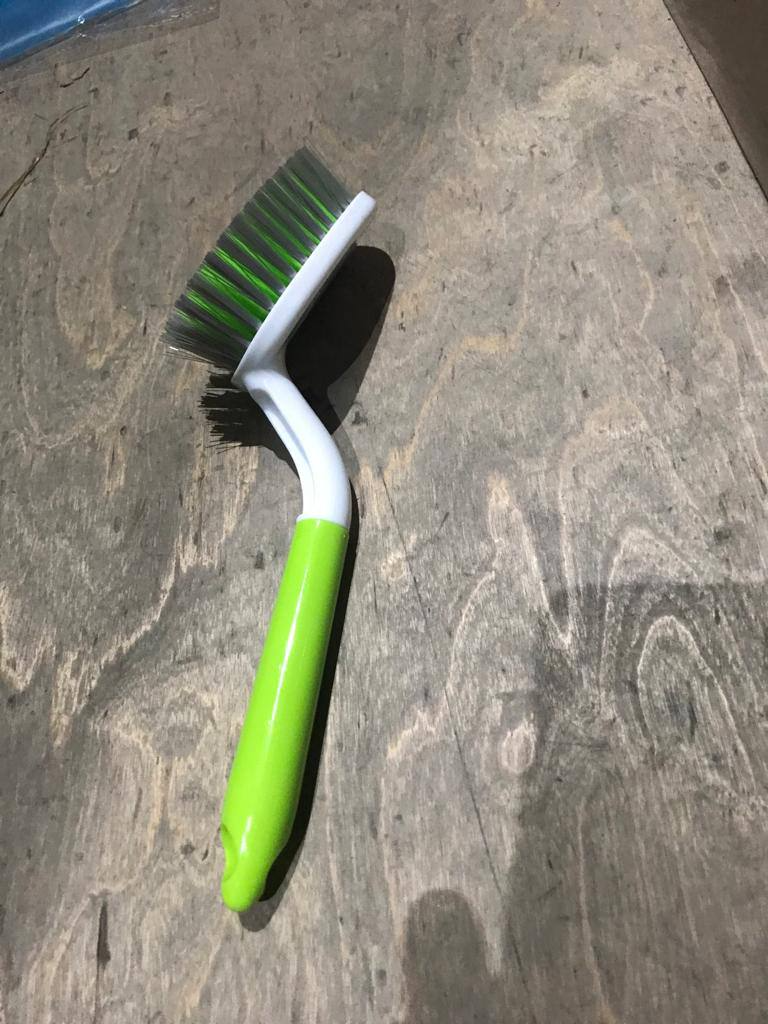 Щётка для посуды овальный 28.5см цвет МИКС