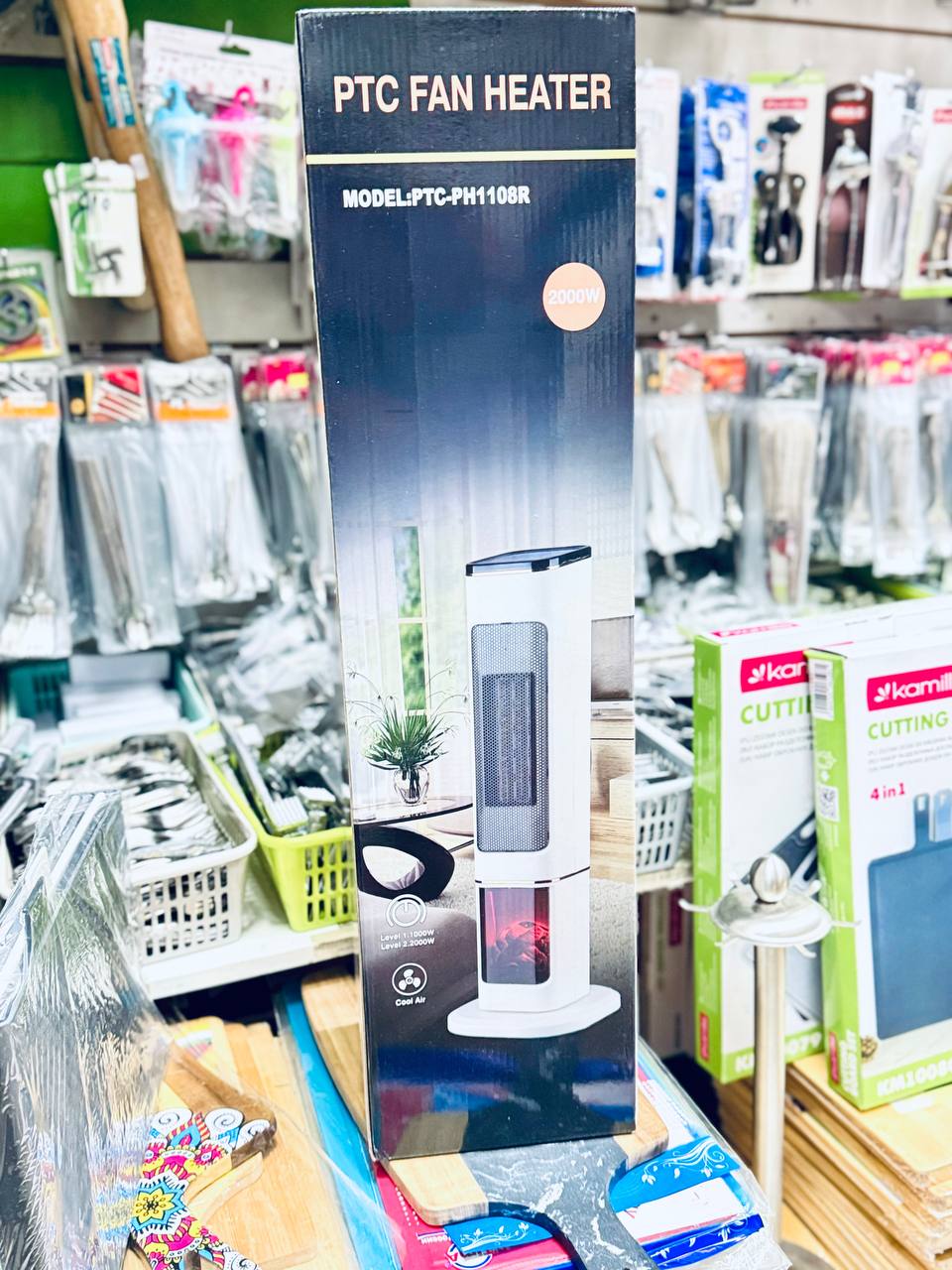 Тепловентилятор электрические,"PTC FAN HEATER" 2000W.