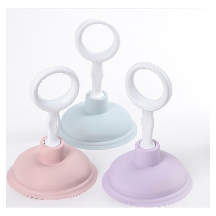 Вантуз, d=10 см, h=15 см, цвет МИКС