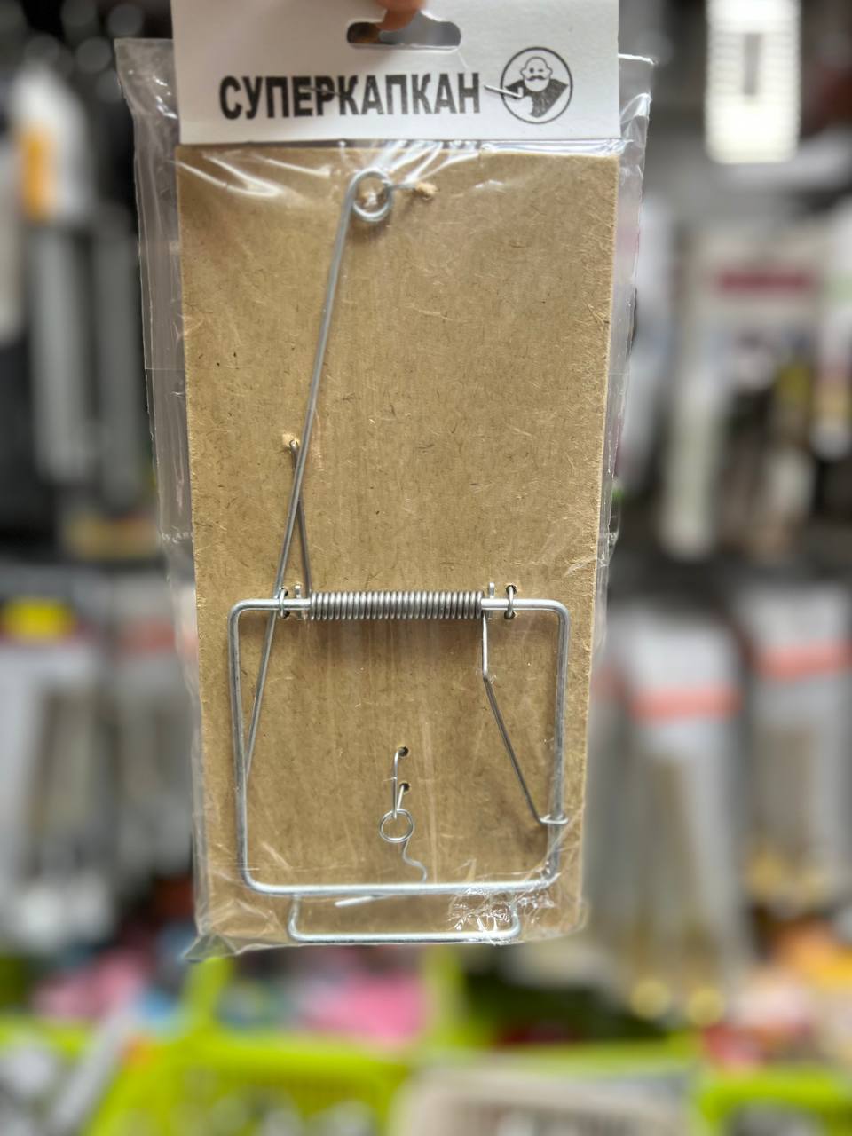 Крысоловка деревянная "СУПЕРКАПКАН"