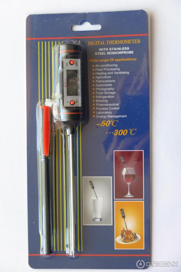 Термометр электронный пищевой DIGITAL THERMOMETERV, WT-1