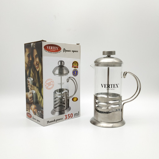 Чайник Френч пресс Vertex-Russo 350 мл 8101-VS