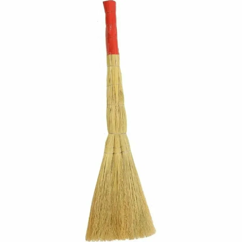 Веник 3-х лучевой «Сорго», усиленный, 500 г, 100 см, проволока, (Средний).